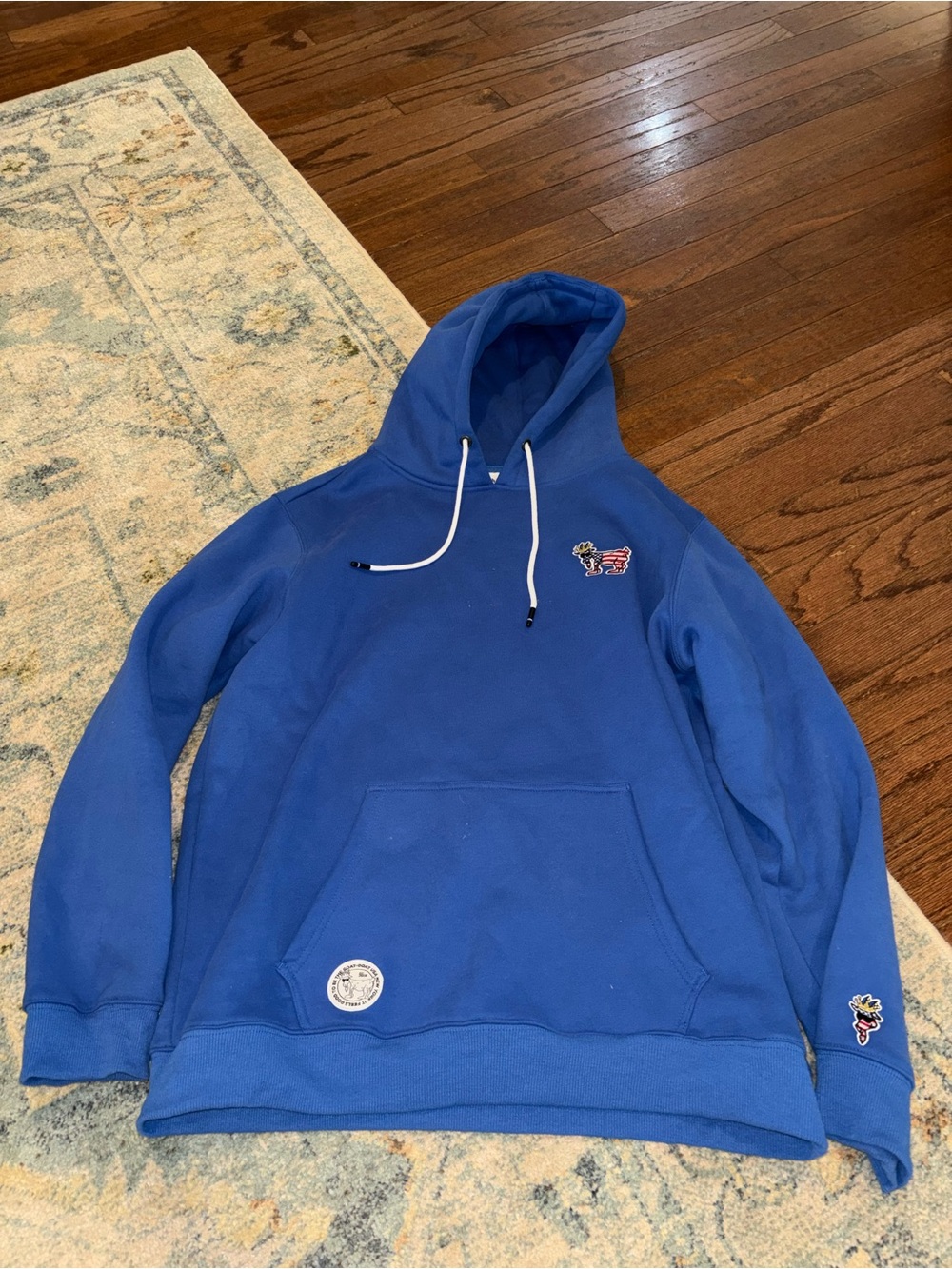 Royal blue Goat USA hoodie